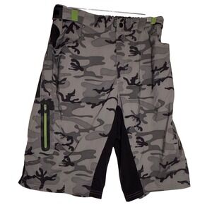 ZOIC Camouflage Mountain Bike Shorts Men's XL Padded Cycling BMX Trail